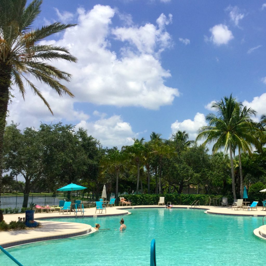 Resort Style Pool Island Walk Naples, Florida